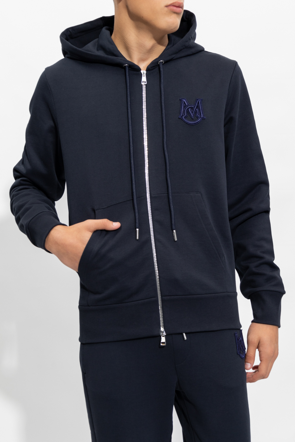 Moncler zip outlet hoodie